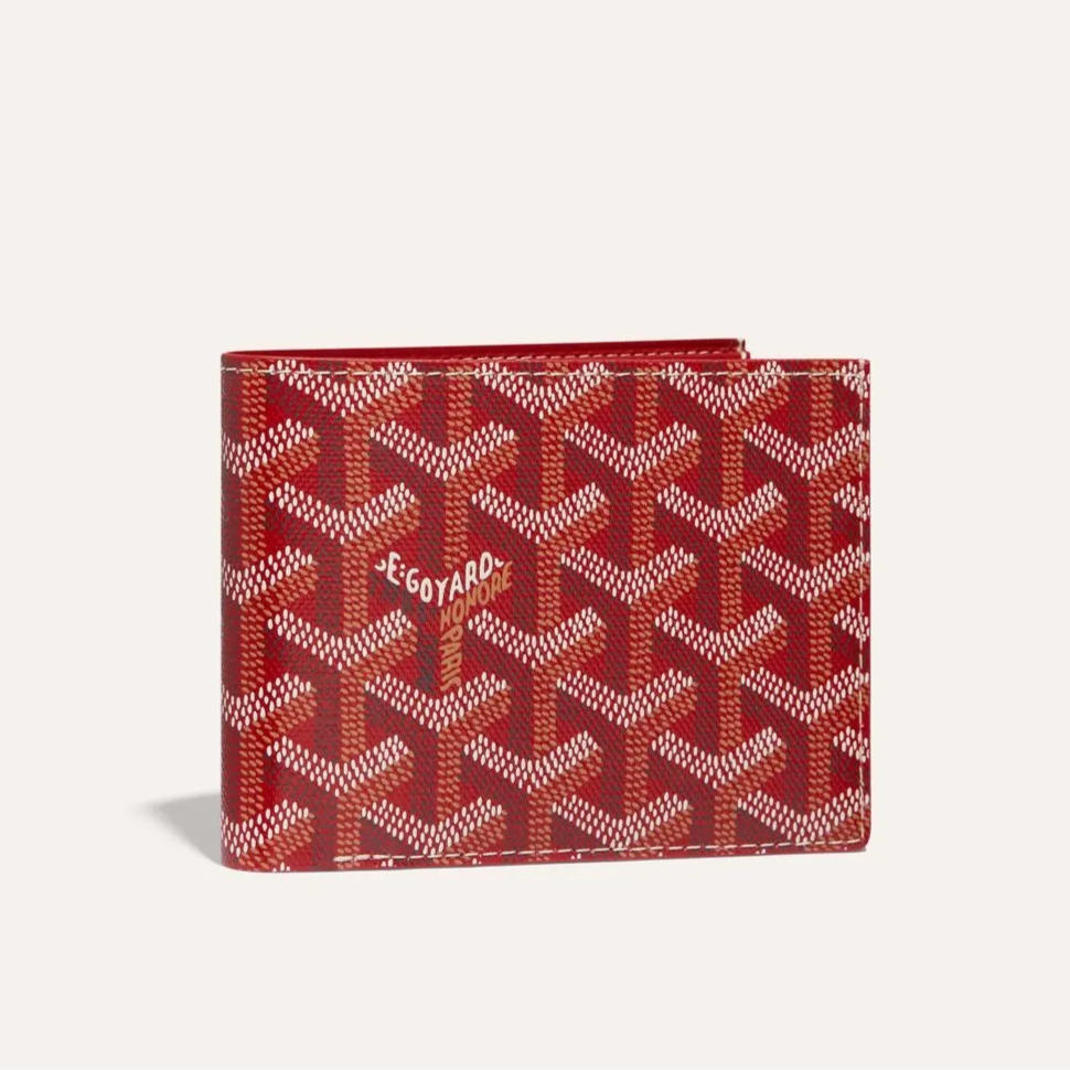 Goyard Wallet Red