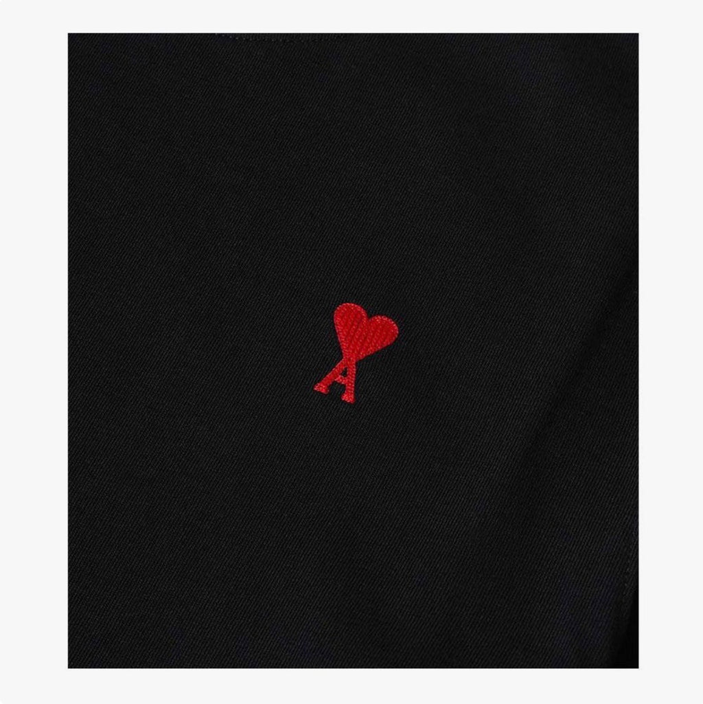 Ami Paris Ami De Coeur T-Shirt - Black