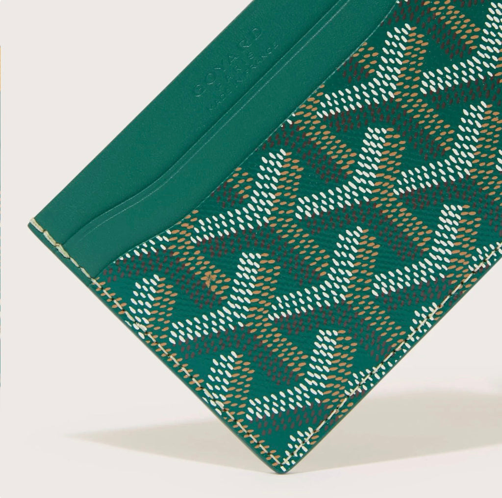 GOYARD CARD HOLDER GREEN