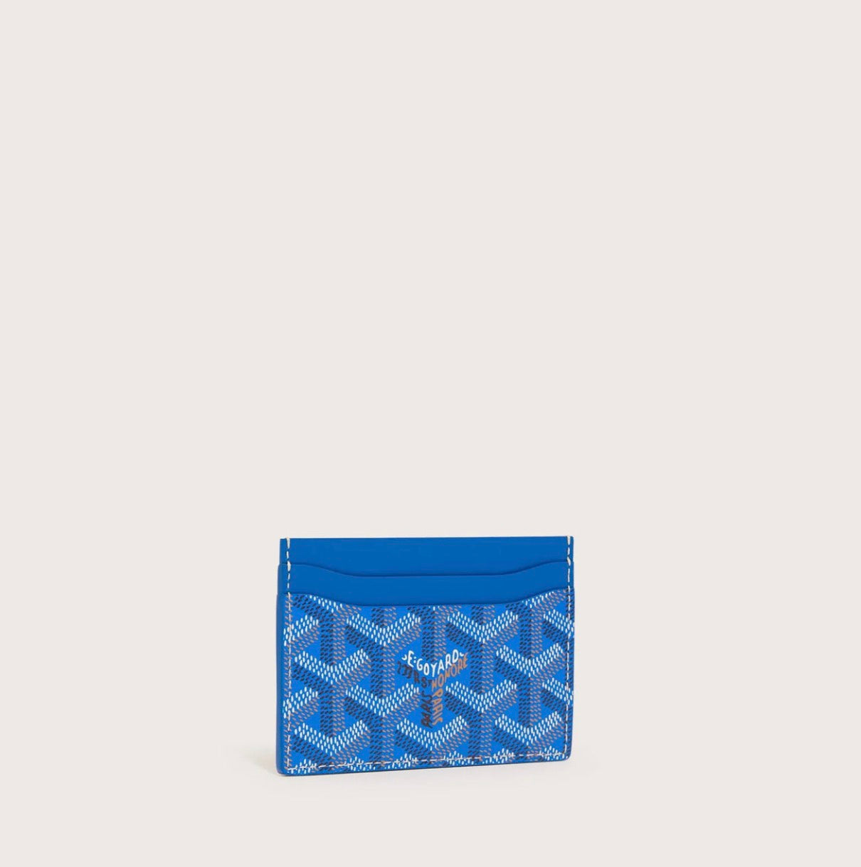 GOYARD CARD HOLDER BLUE
