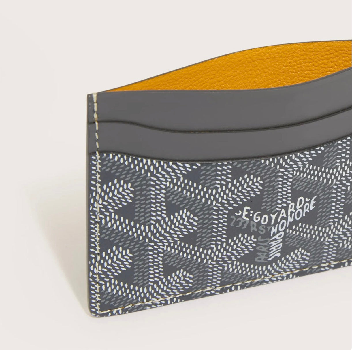 GOYARD CARD HOLDER GREY
