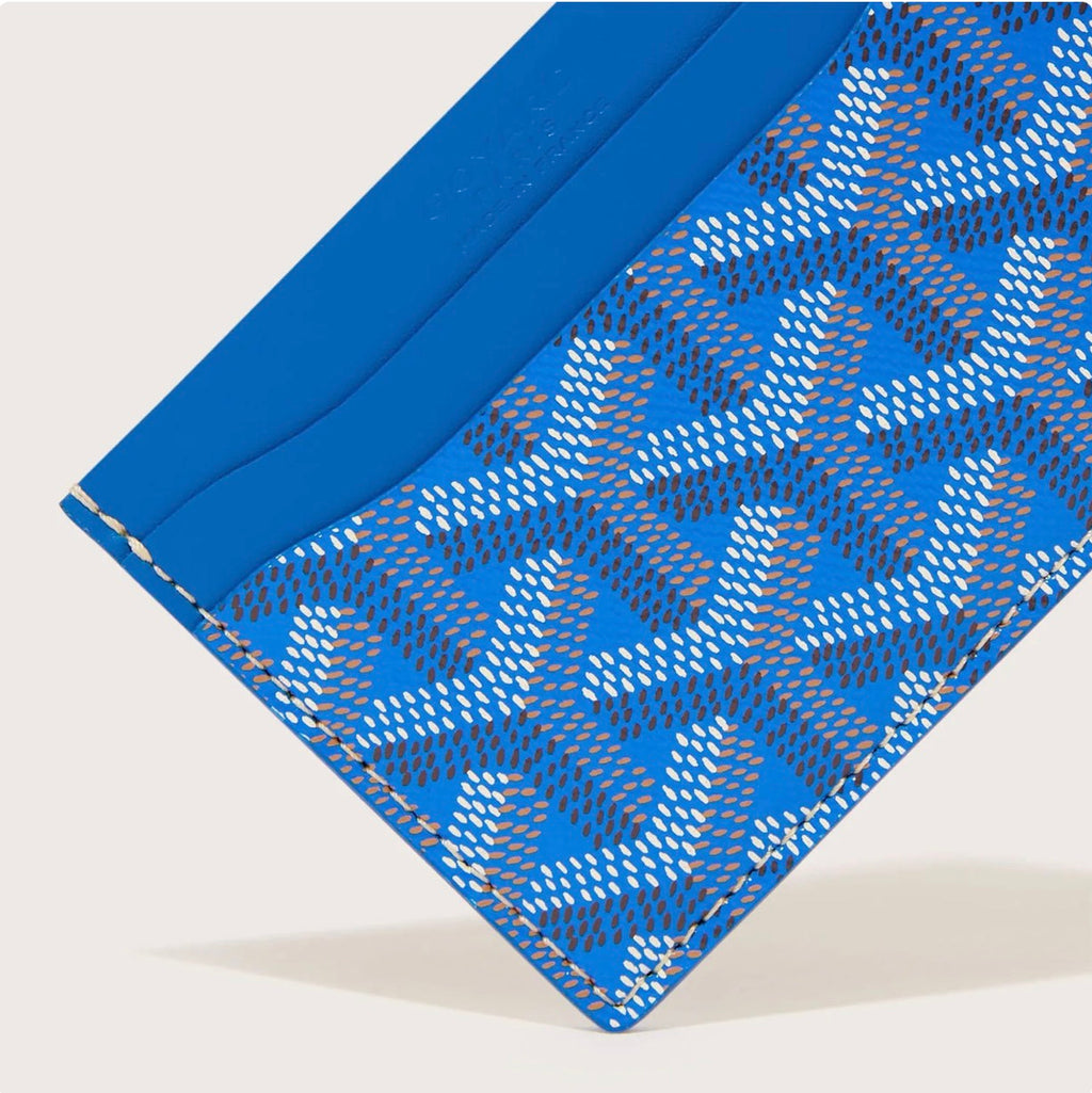 GOYARD CARD HOLDER BLUE