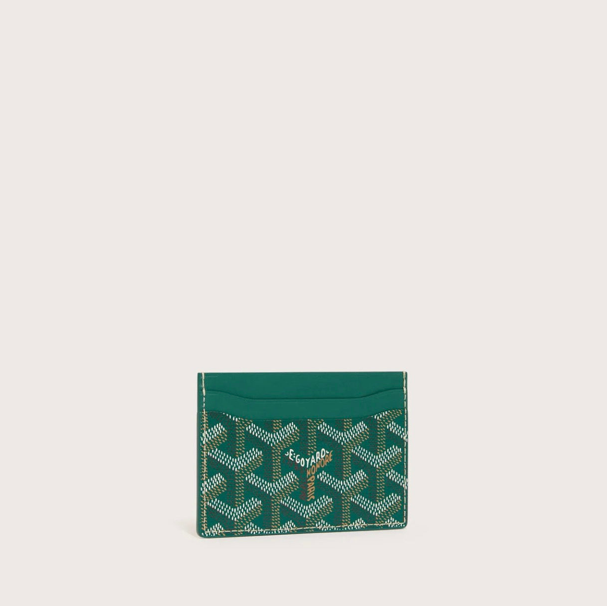 GOYARD CARD HOLDER GREEN