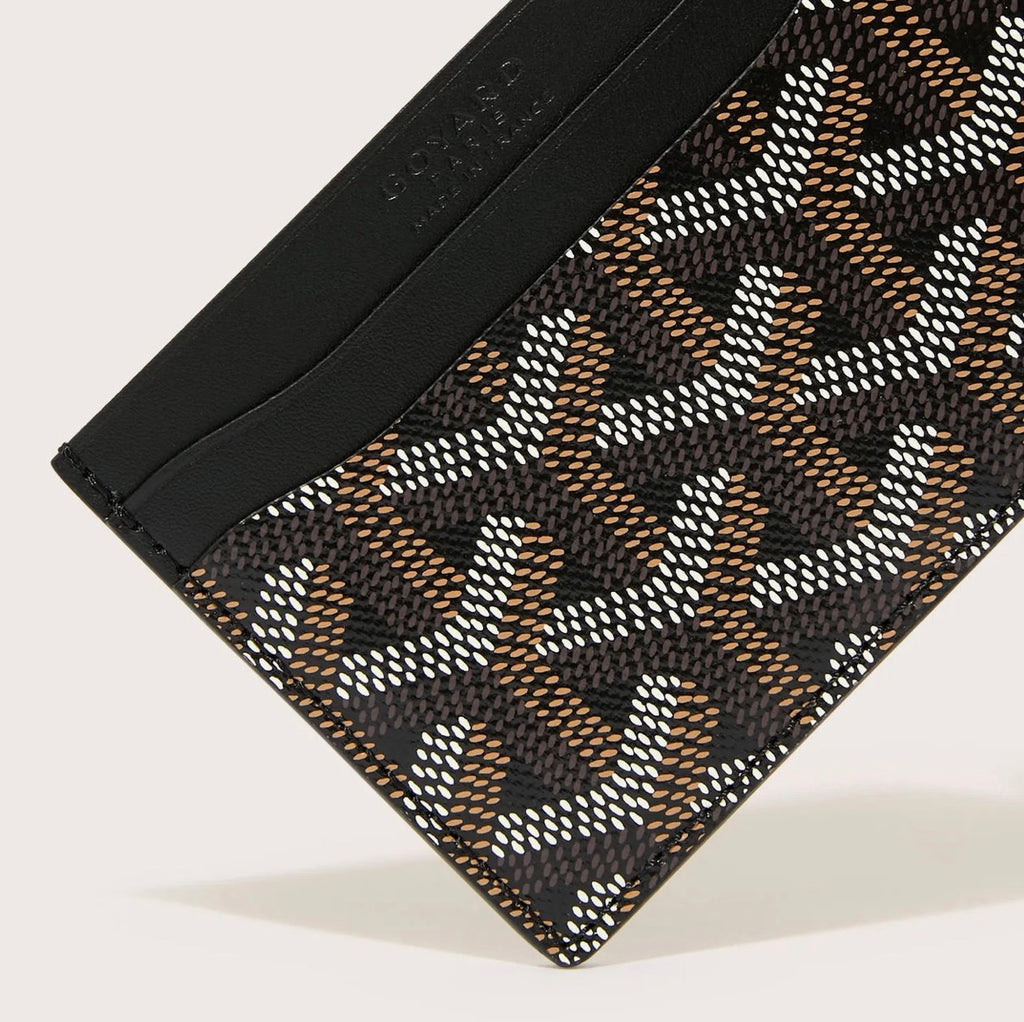 GOYARD CARD HOLDER BLACK