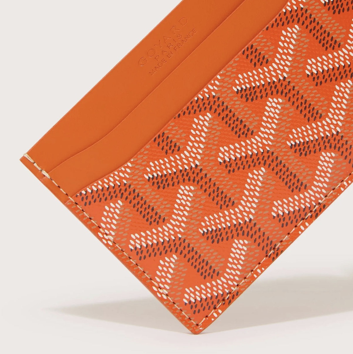 GOYARD CARD HOLDER ORANGE
