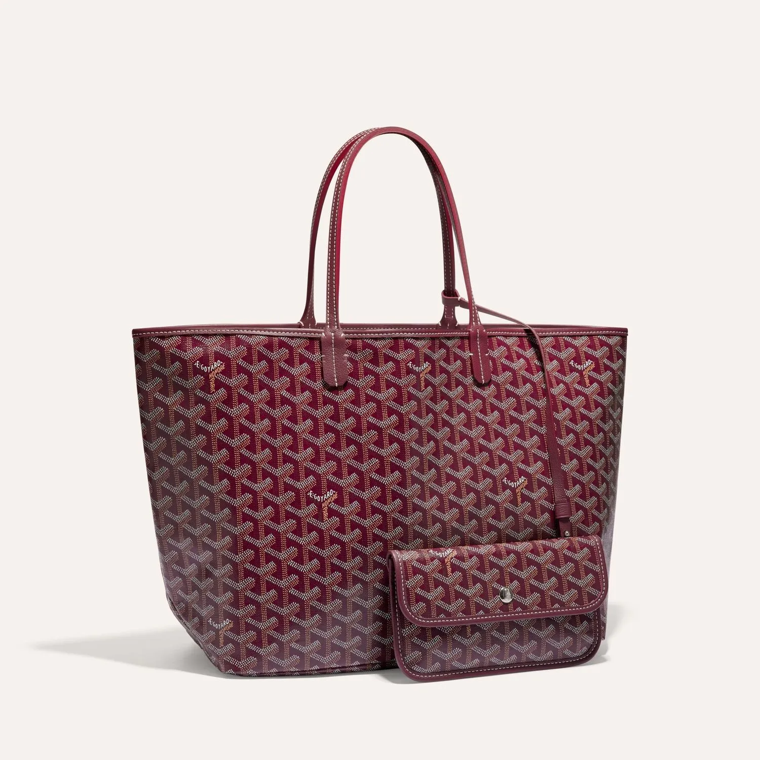 Goyard Saint Louis PM Bag Bordeaux