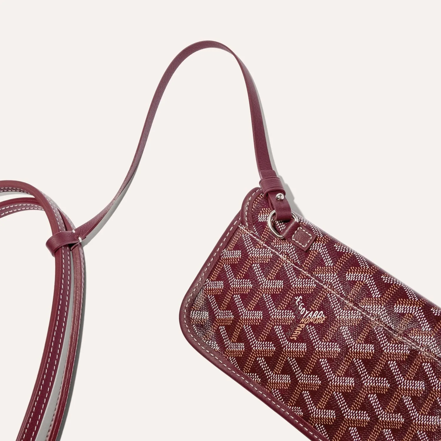 Goyard Saint Louis PM Bag Bordeaux