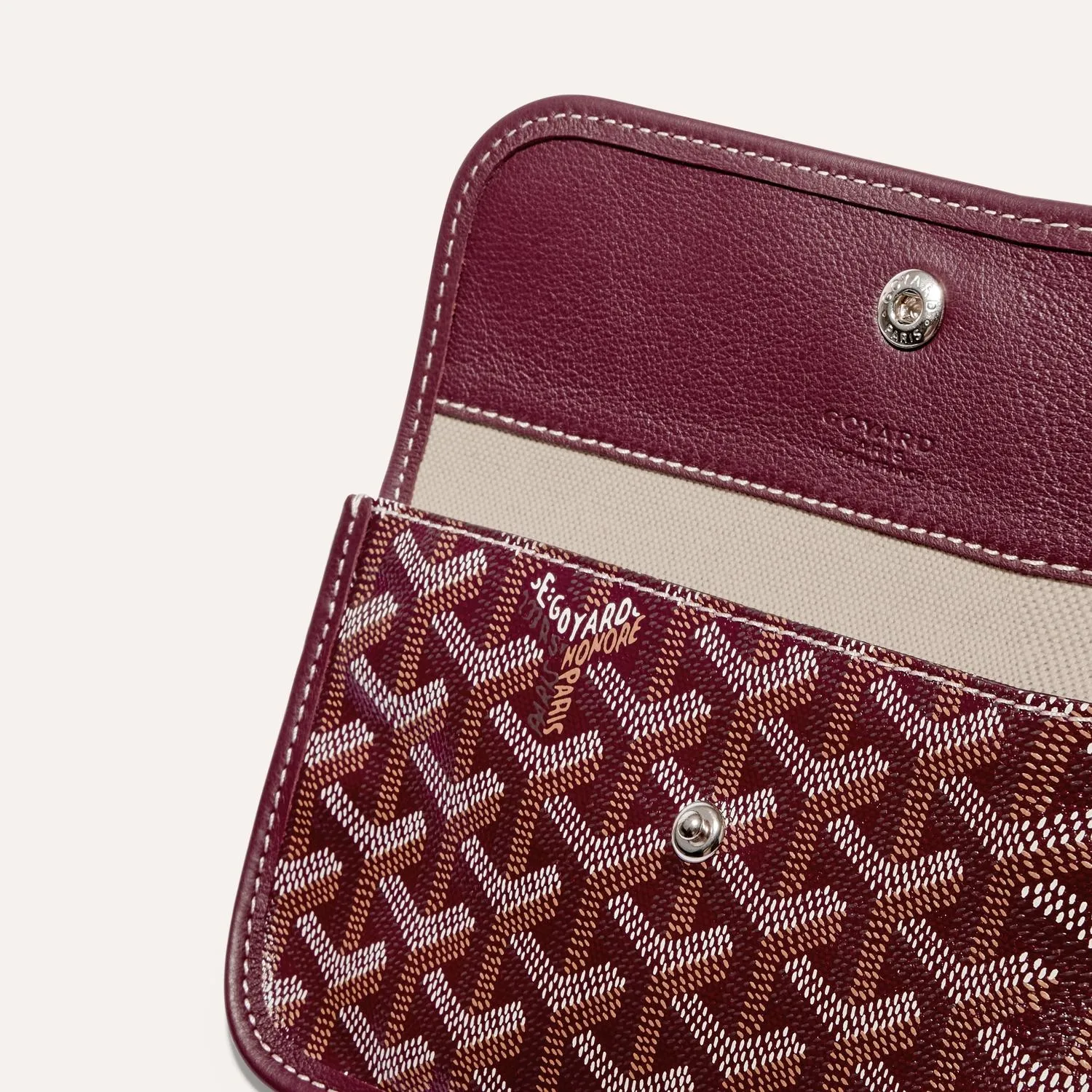 Goyard Saint Louis PM Bag Bordeaux