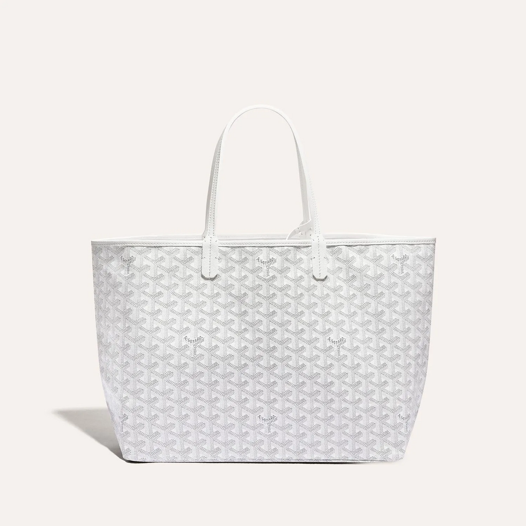 Goyard Saint Louis PM Bag White