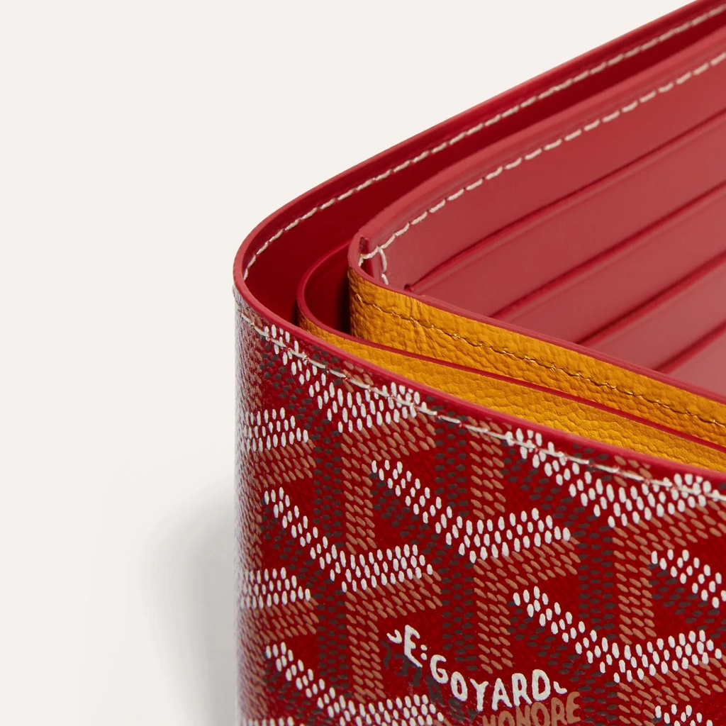 Goyard Wallet Red