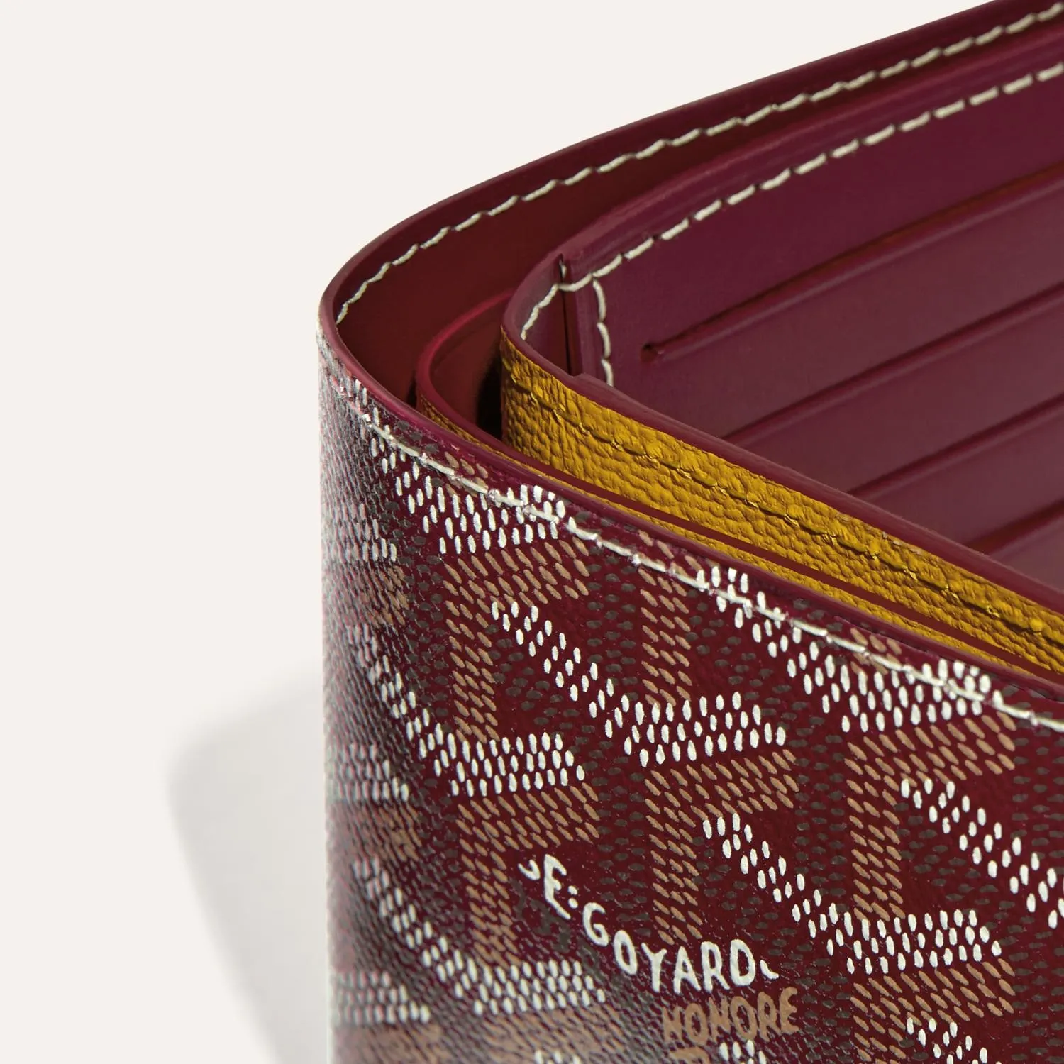 Goyard Wallet Bordeaux