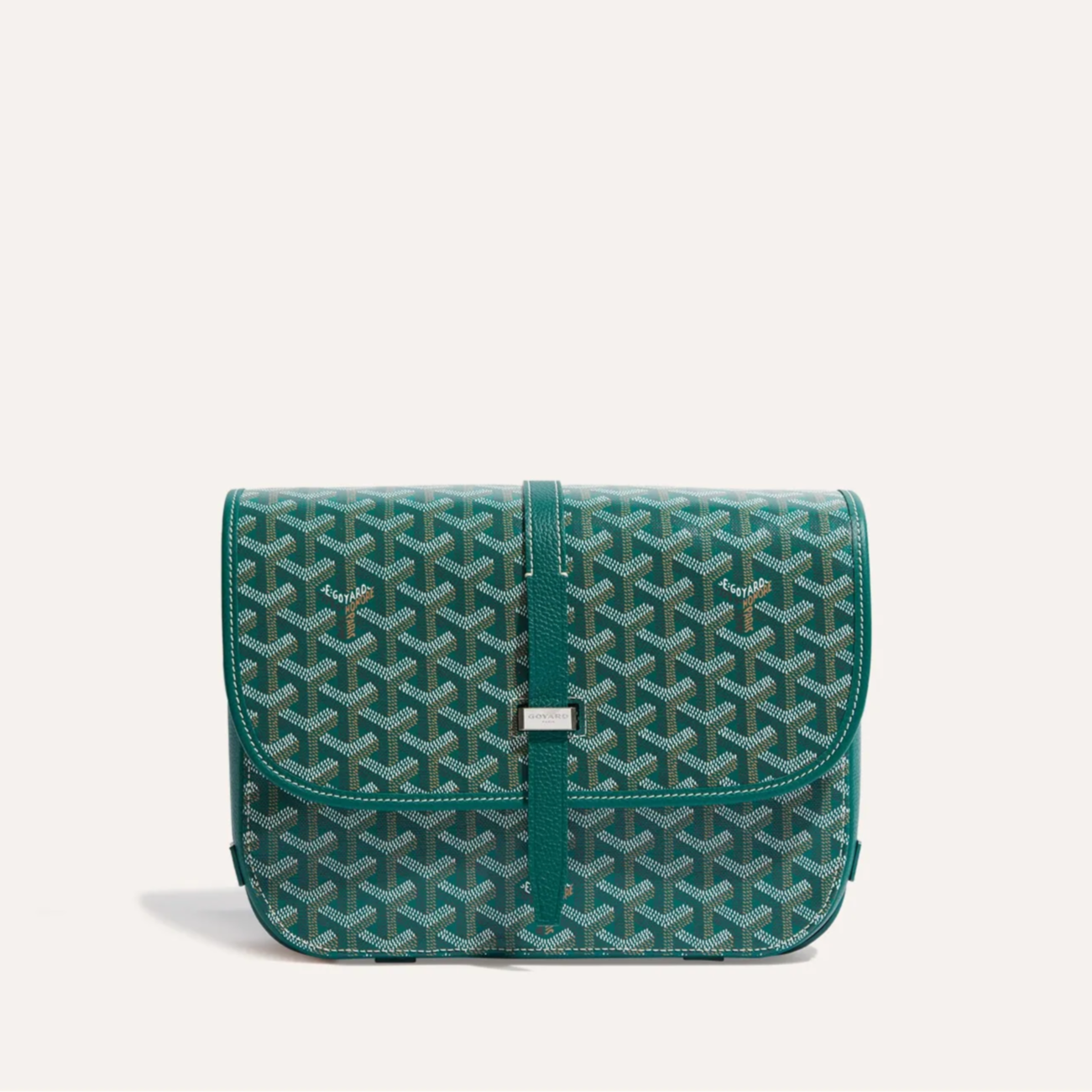 Goyard Belvedere MM Bag Green
