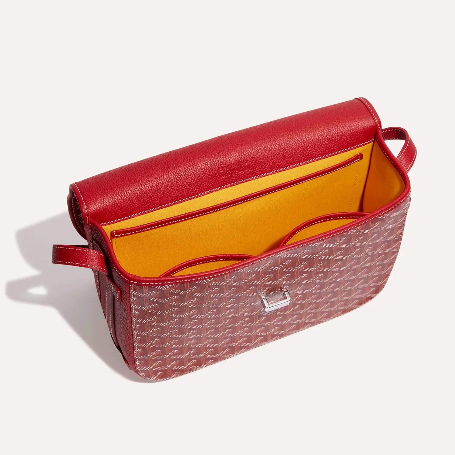 Goyard Belvedere MM Bag Red