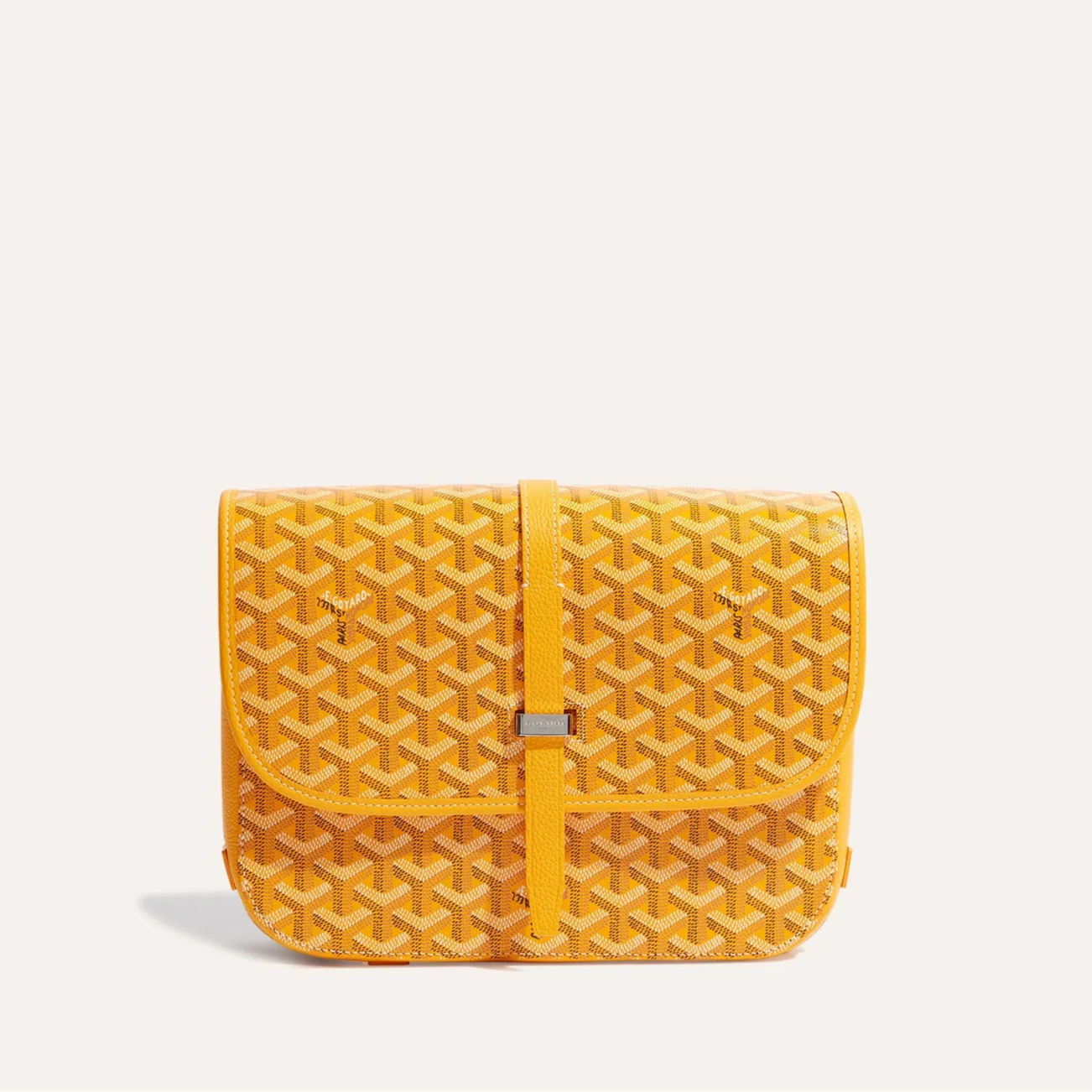 Goyard Belvedere MM Bag Yellow