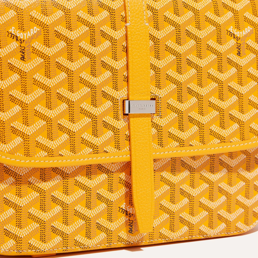 Goyard Belvedere MM Bag Yellow