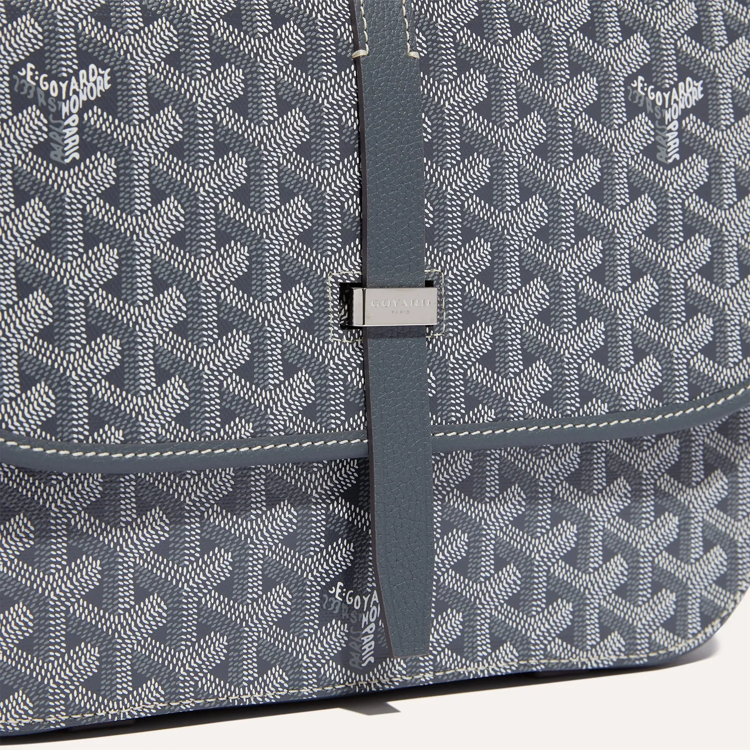 Goyard Belvedere MM Bag Grey